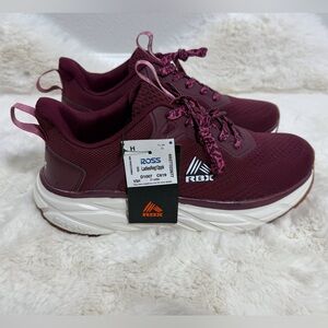 Women's RBX Maroon Sneakers Athletic Shoes, Size 9